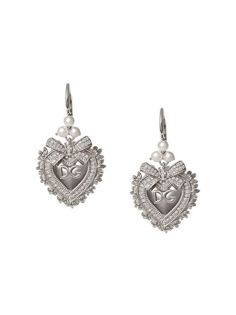 dolce gabbana sacred heart earrings|dolce gabbana devotion collection.